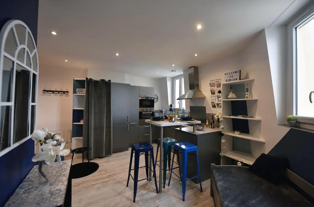 Studio L'Échappée Bleue - 250m de la plage Berck Esterno foto