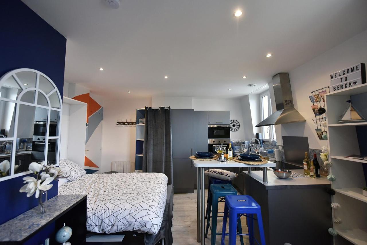 Studio L'Échappée Bleue - 250m de la plage Berck Esterno foto